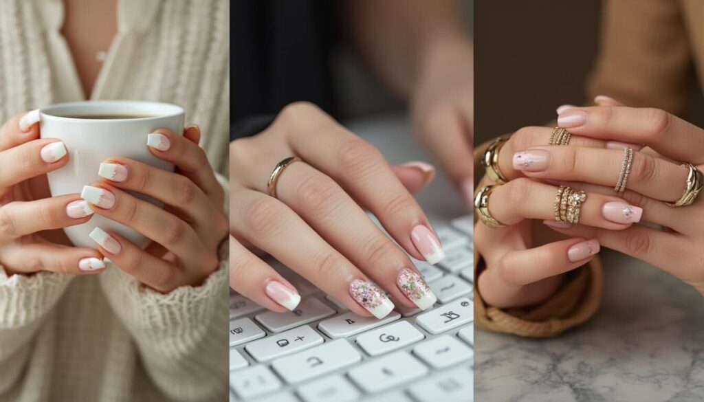 Découvrez comment porter la French manucure, un classique intemporel qui évolue avec les tendances actuelles. Explorez des styles modernes et des astuces pour sublimer vos ongles, que ce soit pour une occasion spéciale ou au quotidien.