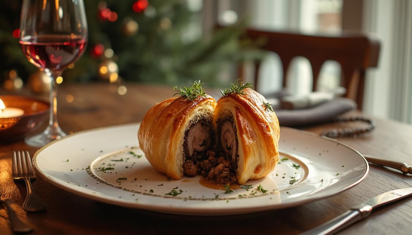 Découvrez notre délicieuse recette de filet mignon en croûte, digne des plus grands chefs. Cuisson parfaite, saveurs raffinées et présentation élégante, ce plat savoureux fera sensation lors de vos repas festifs ou en famille.
