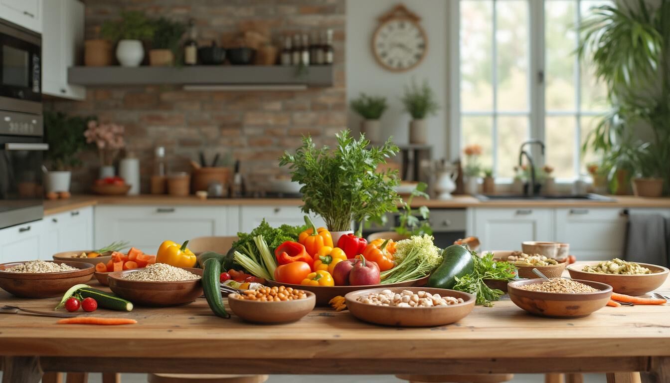 Découvrez notre sélection de recettes équilibrées pour une semaine de repas sains et savoureux. Prenez soin de votre bien-être avec des plats variés qui allient nutrition et plaisir.