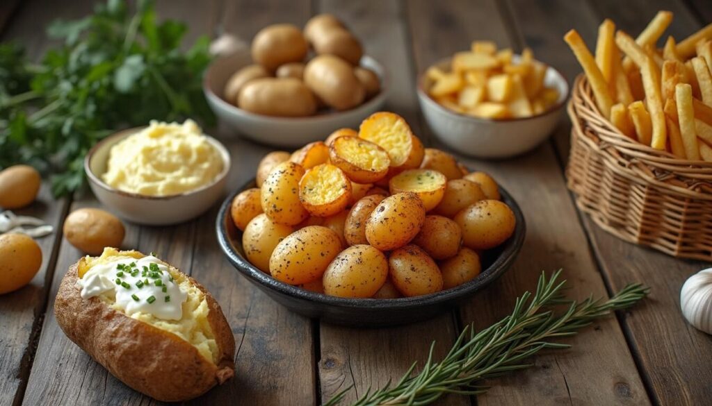 Découvrez de nombreuses idées originales et recettes savoureuses pour cuisiner vos pommes de terre : entrées, plats, astuces et conseils pour varier les plaisirs au quotidien.