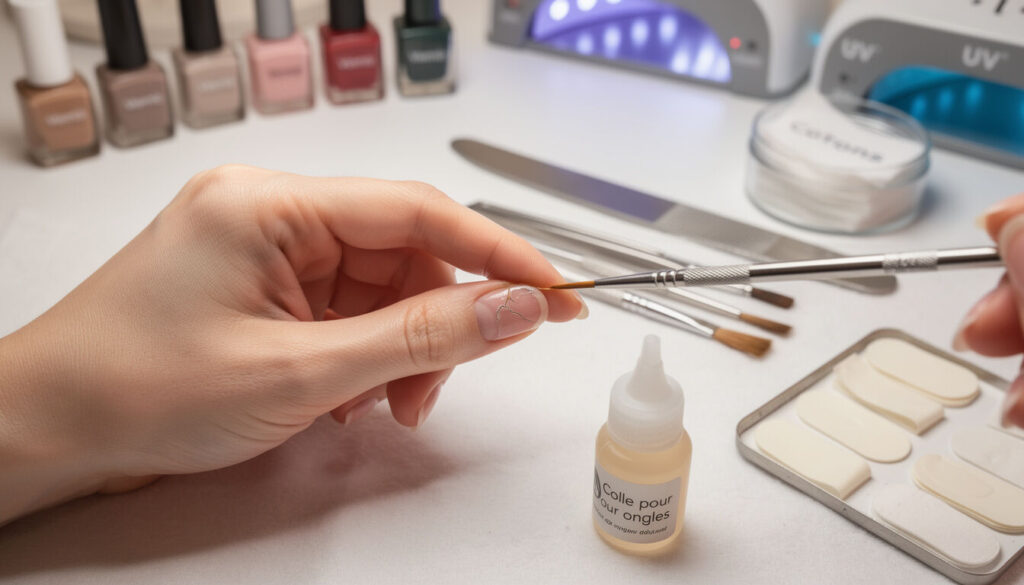 Découvrez des astuces simples et efficaces pour réparer rapidement vos ongles cassés et retrouver des mains impeccables en un rien de temps.