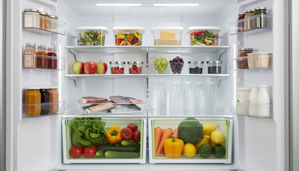 Découvrez des conseils pratiques pour optimiser l'organisation de votre frigo au quotidien, préserver la fraîcheur de vos aliments et gagner de la place facilement.