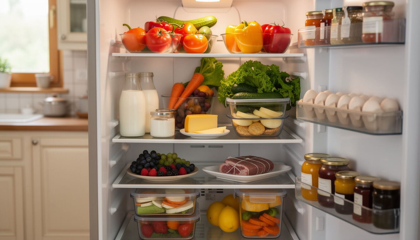 Découvrez des astuces pratiques pour optimiser l'organisation de votre frigo au quotidien et garder vos aliments frais plus longtemps.